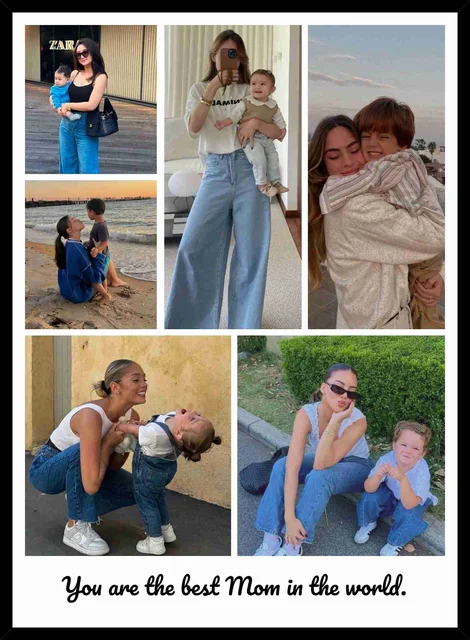 Personalized Best Mom Photo Collage Frame