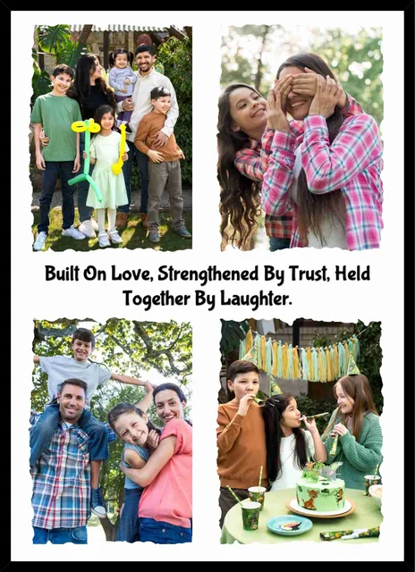 Personalized Family Memories Quote Photo Frame