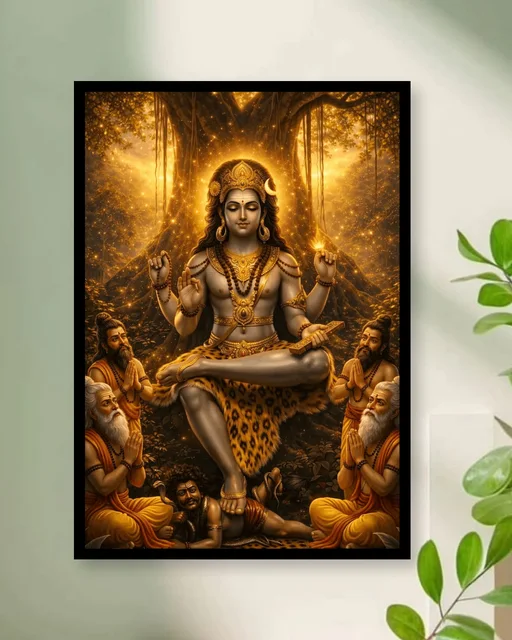 Lord Shiva Devotional Customized Photo Frame