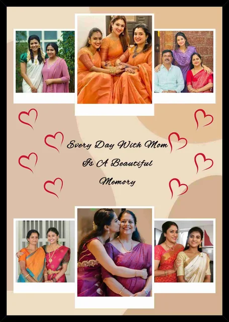 Personalized Mom Photo Collage Frame with Custom Pictures